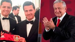 Chicharito mantenía una muy buena relación con Enrique Peña Nieto, con