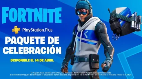 Nuevo Paquete de Celebración de Fortnite exclusivo para PS Plus ya disponible