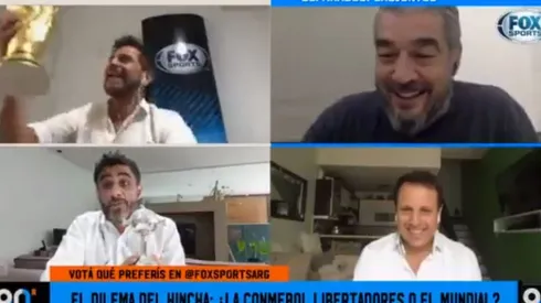 Vignolo relató a Messi campeón del mundo y Bulos a Tevez ganando la Séptima