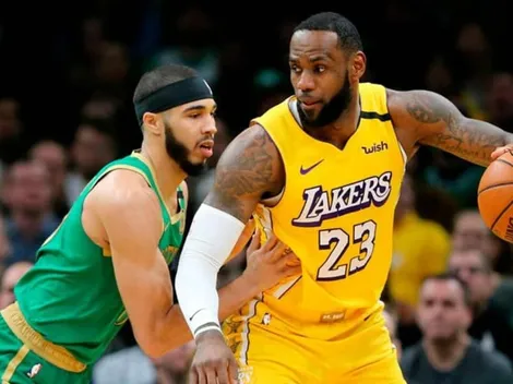 Jayson Tatum habló sobre la voz que humilló a LeBron James