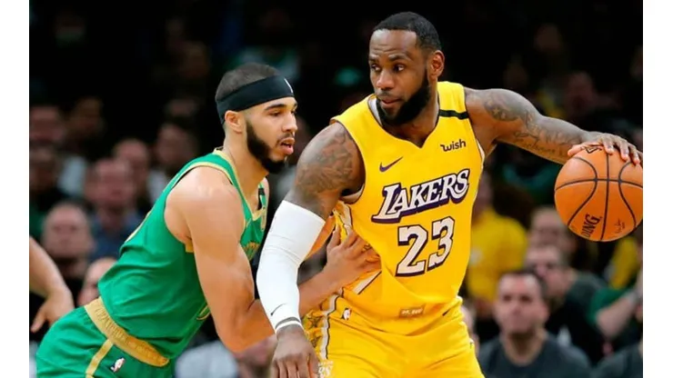 Jayson Tatum habló sobre la voz que humilló a LeBron James