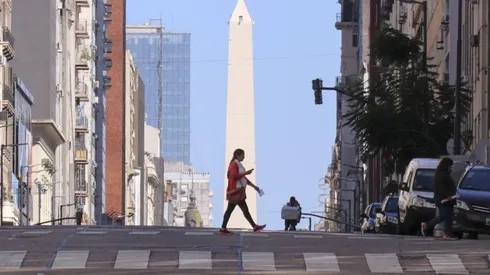 Así están las calles de Buenos Aires.