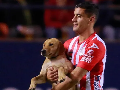 Tunita volvió a aparecer en el partido entre San Luis y Cruz Azul