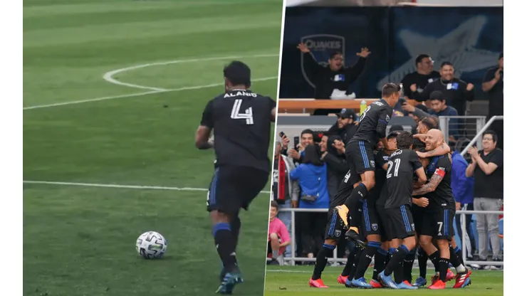San Jose Earthquakes presumió un golazo de Alanís