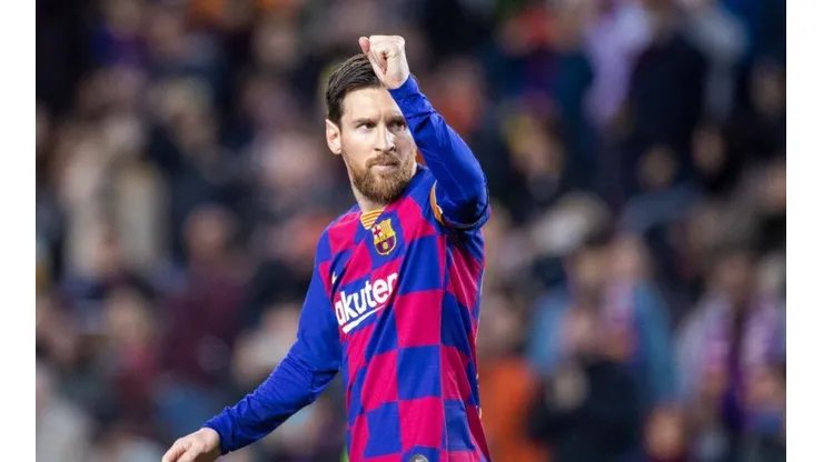 Lionel Messi, siempre presente en todos los detalles.