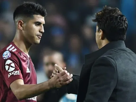 Palacios emocionó a todo River: "Gallardo es como un padre para mí"