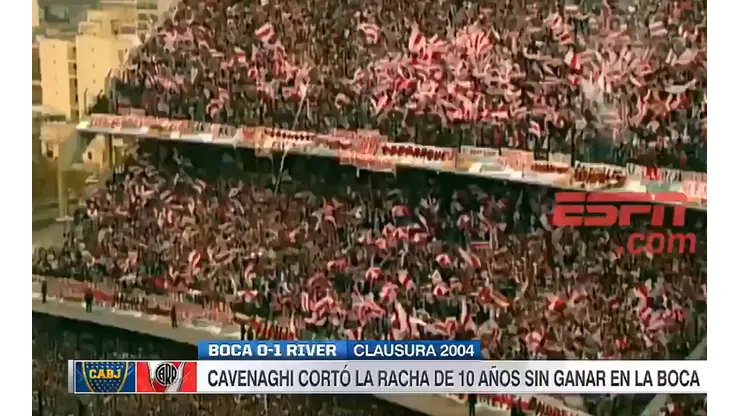 Cavenaghi se puso re manija con un video viejo de River ganando en La Boca