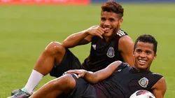 Los hermanos Dos Santos, "juntos" en la cuarentena