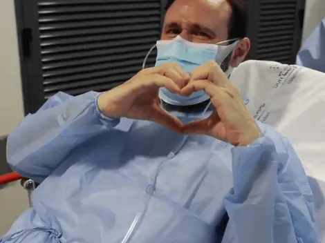 ¡Para admirar! Médicos realizan pasillo de aplausos para pareja que se recuperó de coronavirus