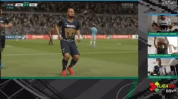 Vigón encontró el gol sobre la hora y Pumas venció a Pachuca