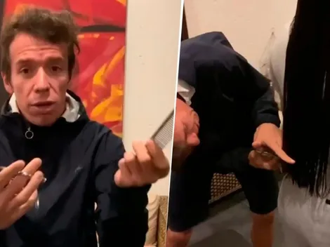 Rigo Urán esta loquísimo: creó el reto en Instagram de "motilar a las señoras"