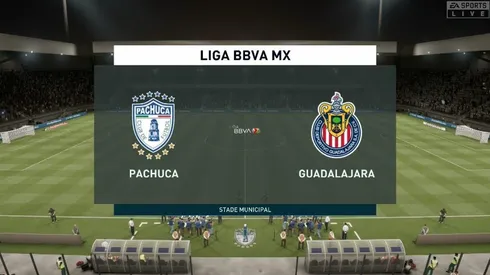 Pachuca recibe a Chivas por la fecha 2 de la eLiga MX.