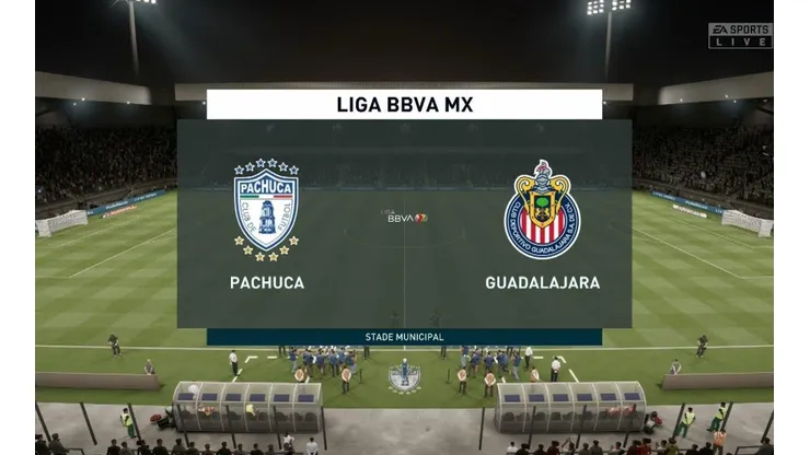 Pachuca recibe a Chivas por la fecha 2 de la eLiga MX.
