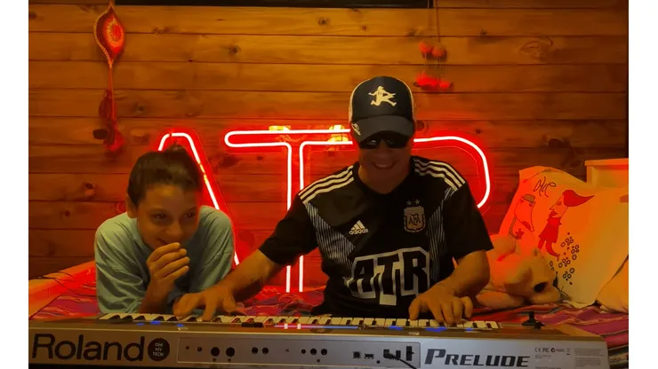 Nos salvó la cuarentena: Pablo Lescano subió video a YouTube con sus hijos