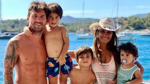 Nos declaramos fans de Ciro: Anto Roccuzzo subió foto con Messi y sus hijos por Pascua