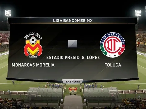 Ver en VIVO Morelia vs. Toluca por la eLiga MX