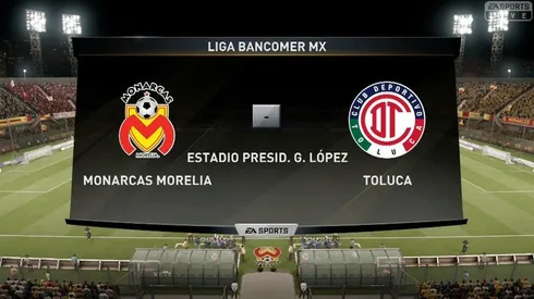 Ver en VIVO Morelia vs. Toluca por la eLiga MX