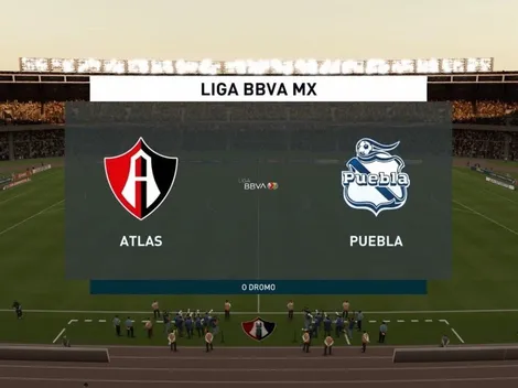 Ver en VIVO Atlas vs. Puebla por la eLiga MX