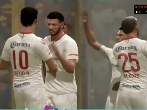 Pardo le da una paliza Medina en la eLiga MX