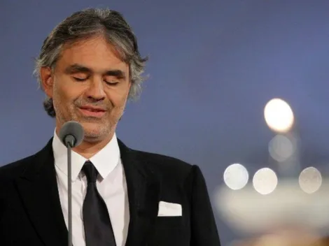 Cómo ver en vivo el show online de Andrea Bocelli