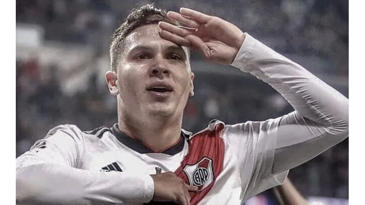 Juan Fernando Quintero, jugador de River Plate en Argentina.