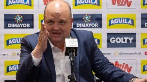 Jorge Enrique Vélez, presidente de la Dimayor.