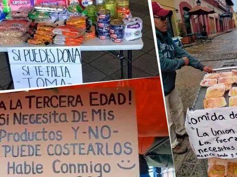 Lo hacen de nuevo: Imágenes demuestran la solidaridad entre mexicanos para enfrentar la pandemia por coronavirus