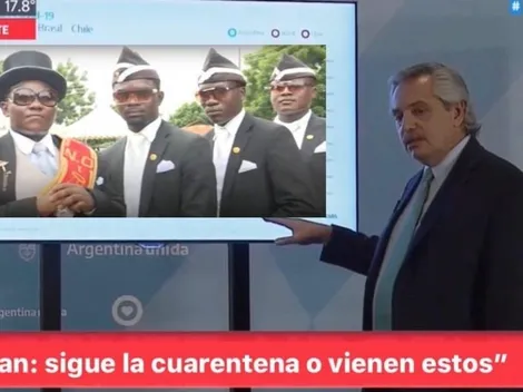 Los mejores memes de la conferencia de Alberto Fernández