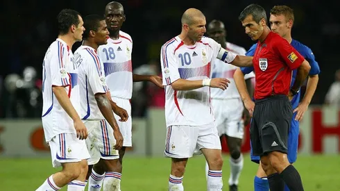 La recordada expulsión a Zinedine Zidane.