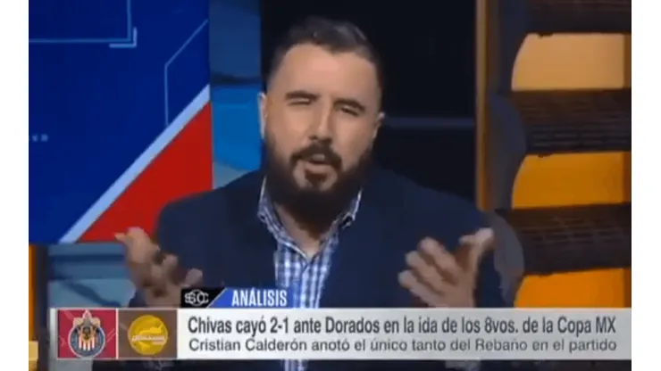 Álvaro Morales hizo lo que más le gusta hacer.