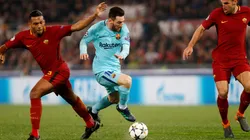 Foto de Lionel Messi en ese encuentro.