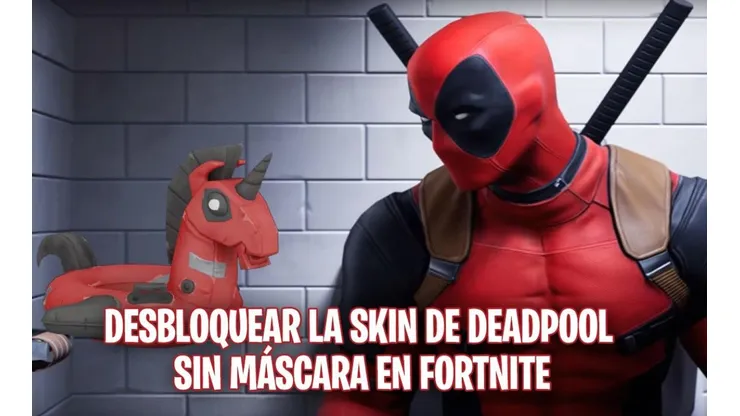 Dónde está la colchoneta de Deadpool en Fortnite para desbloquear la skin sin máscara