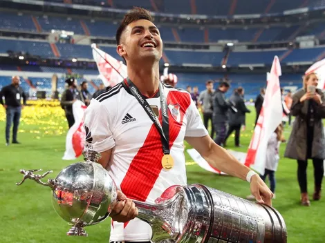 Pity Martínez: "Si es por mi, volvería a River mañana"