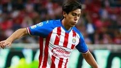 Macías en una llamativa posición.