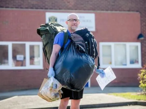 Profesor camina 8 KM diarios para llevar comida a alumnos vulnerables en cuarentena
