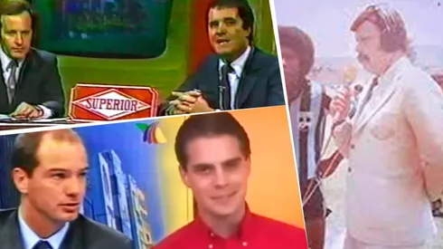 Así lucían de jóvenes algunos comentaristas deportivos de México.