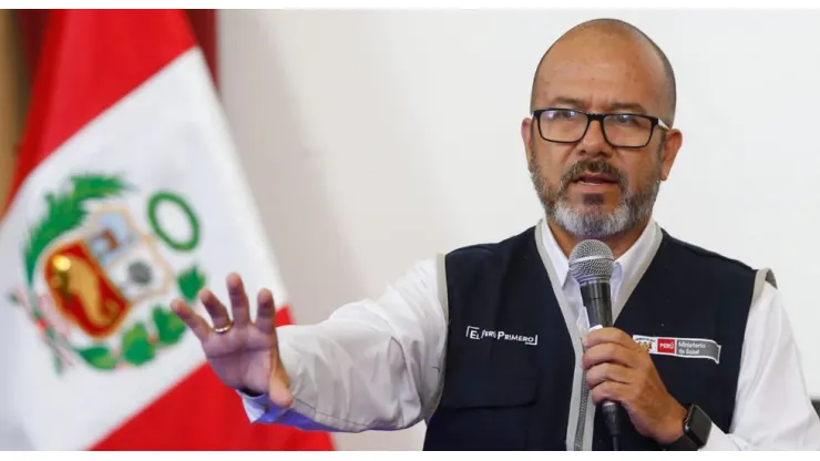 Víctor Zamora es el ministro de Salud del Perú.