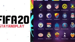 EA Sports anuncia torneo de FIFA 20 con Real Madrid, Liverpool, PSG y otros grandes de Europa