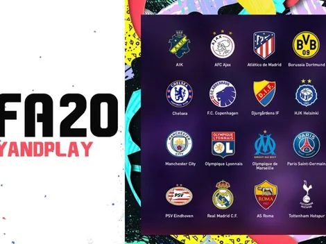 EA Sports anuncia torneo de FIFA 20 con Real Madrid, Liverpool, PSG y otros grandes de Europa