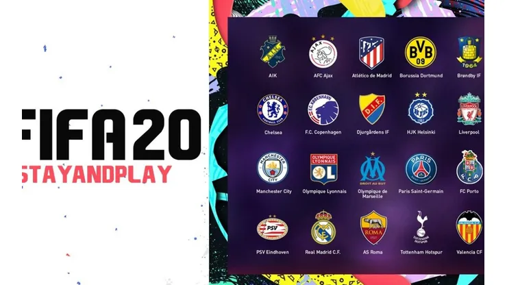 EA Sports anuncia torneo de FIFA 20 con Real Madrid, Liverpool, PSG y otros grandes de Europa