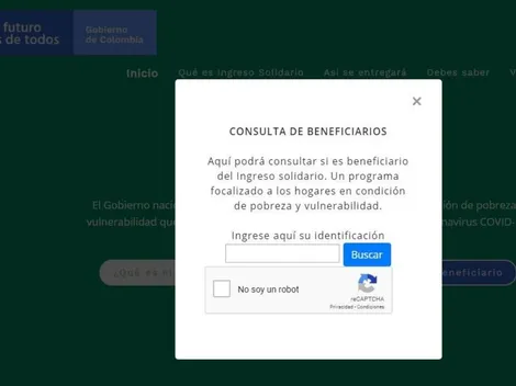 Colombianada: irregularidades en la plataforma del ingreso solidario