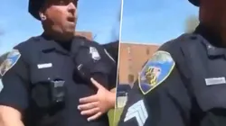 Video: policía estadounidense tose frente a una mujer afroamericana