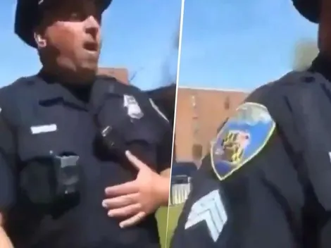 Video: policía estadounidense tose frente a una mujer afroamericana