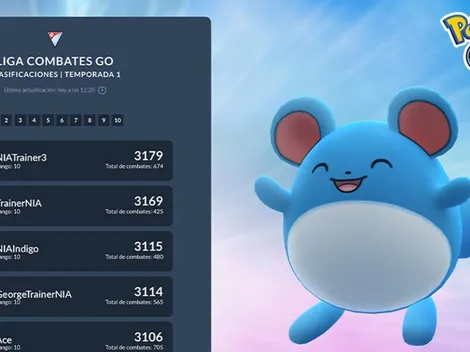 Pokémon GO añade la esperada Tabla de Clasificación de la Liga Combates GO
