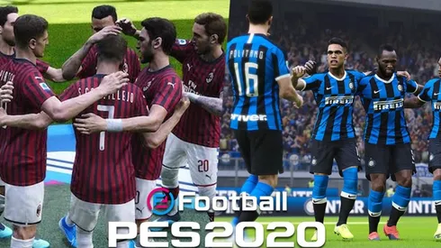 Inter y Milan jugarán el DerbyMilano en el PES 2020 este fin de semana