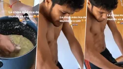 Qué hombre: el Sicario Rojas sí que sabe hacer un buen chipa