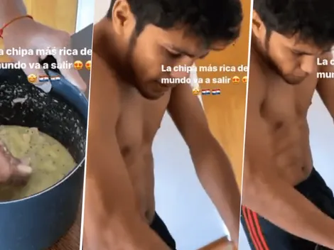 Qué hombre: el Sicario Rojas sí que sabe hacer un buen chipa