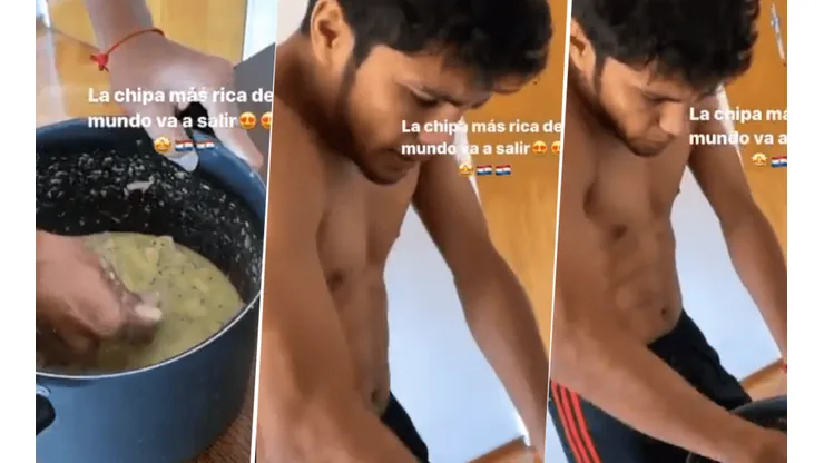 Qué hombre: el Sicario Rojas sí que sabe hacer un buen chipa