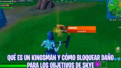Fortnite: qué es un Kingsman y cómo bloquear daño para los objetivos de Skye