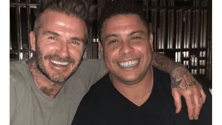 La desopilante confesión de Ronaldo a Beckham en un Instagram Live